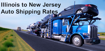 Illinois to New Jersey Auto Transport Rates